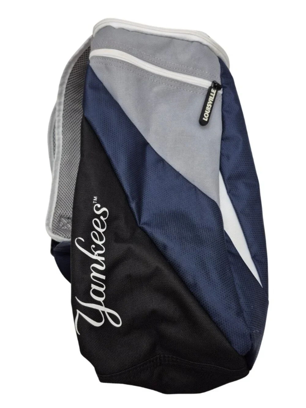 New York Yankees Louisville Slugger Genuine Backpack Navy Blue Gray